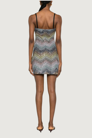 MISSONI-DS26SG2JBC0065 SMSNS-CAPERDONI - SLEEVELESS SHORT DRESS
