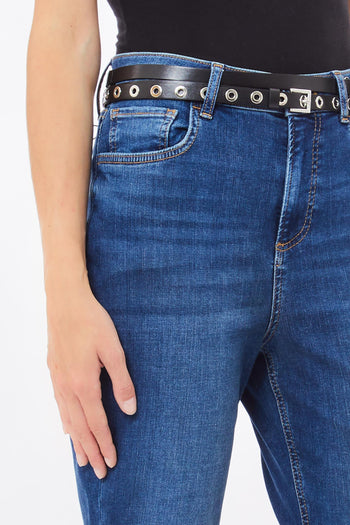 Pant straight fit h.w. - 3