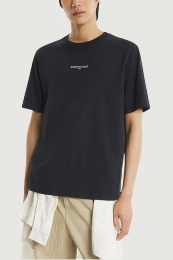 MAISON KITSUNE'-QM00100KJ7025 P199-PARIS COMFORT TEE-SHIRT
