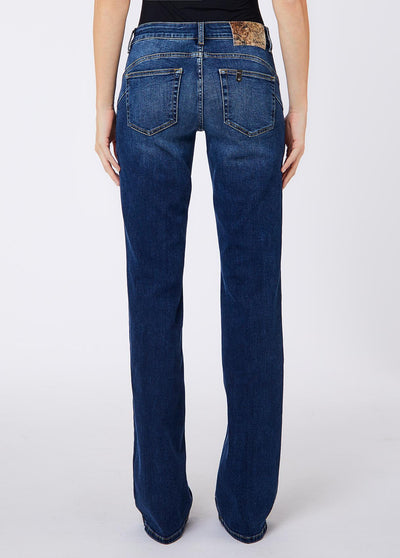 LIU JO BLUE DENIM-UF6084DS085 79081-ECS B.UP NEW BOOT CUT L.W.