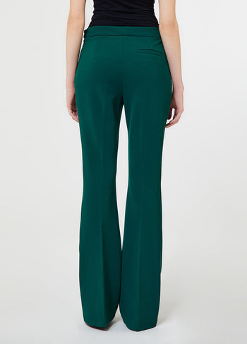 LIU JO COLLECTION-CF6276J3994 X0792-PANTALONE FLAIRE CON DETTAGLIO