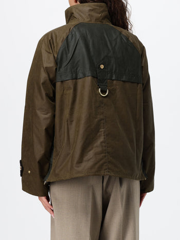 BARBOUR-LWX1566 SN91-HAZELWOOD WAX JACKET 