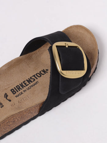 BIRKENSTOCK-1023373 BLACK -Madrid Big Buckle