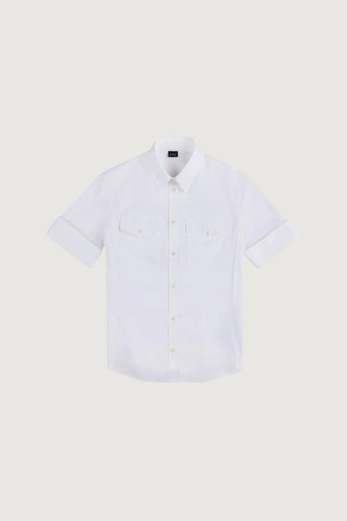 FAY-NCWA252600SZGR B001-CAMICIA M CORTA