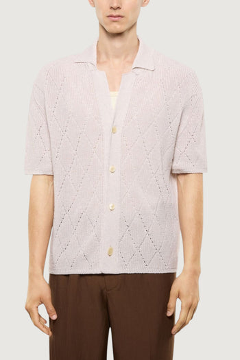 LANEUS-S6LAMAKS105 015-KNITTED SHIRT