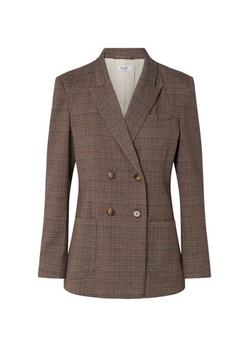 LIU JO WHITE-WF6443T733A L9175-BLAZER DOPPIO PETTO
