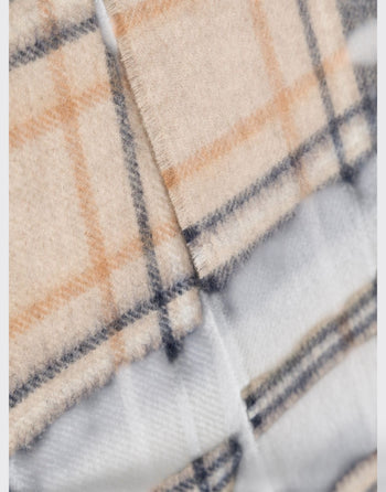 New check tartan scarf - 2