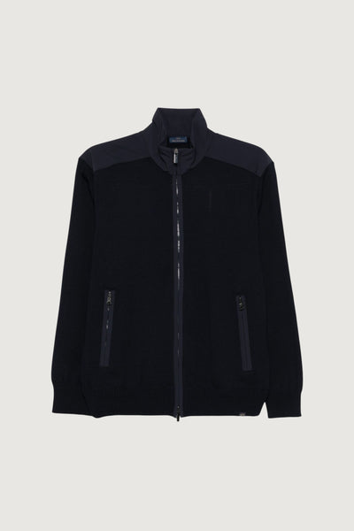 PAUL&SHARK-99311022 50-MAGLIA ZIP LANA