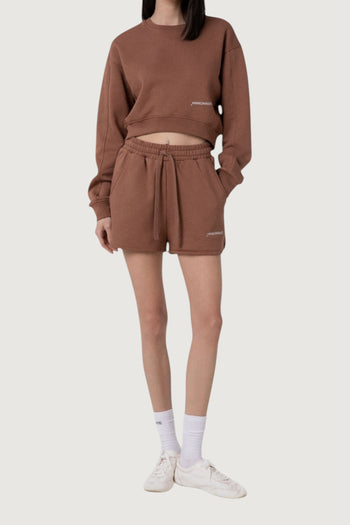 HINNOMINATE-HMABW02377 MA63-SHORT IN FELPA CON SPACCHETTI LATERALI