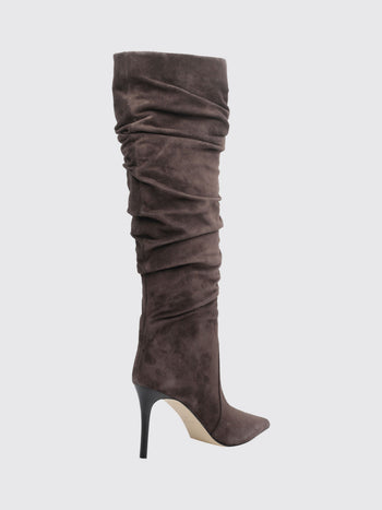 MICHAEL KORS-40F5DWHB5L 251-DAWN HEELED BOOT