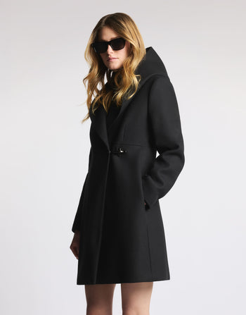 FAY-NAW54533110YMV B999-HOODED COAT FODERATO + GANCIO