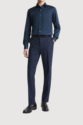 FAY-NCMA152259SORM U807-CAMICIA COLLO FRANCESE STRETCH