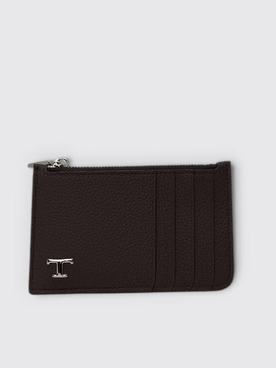 TOD'S-XAMTSYF8300WKA S611-TSY PORTA CARTE ZIP MEDIO T