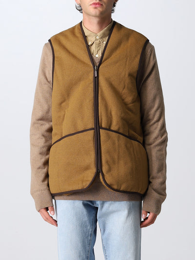 BARBOUR-MLI0004 BR31-PILE WAISTCOAT ZIP 