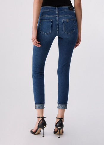 LIU JO BLUE DENIM-UF6006D0305 79077-B.UP MONROE REG.W.