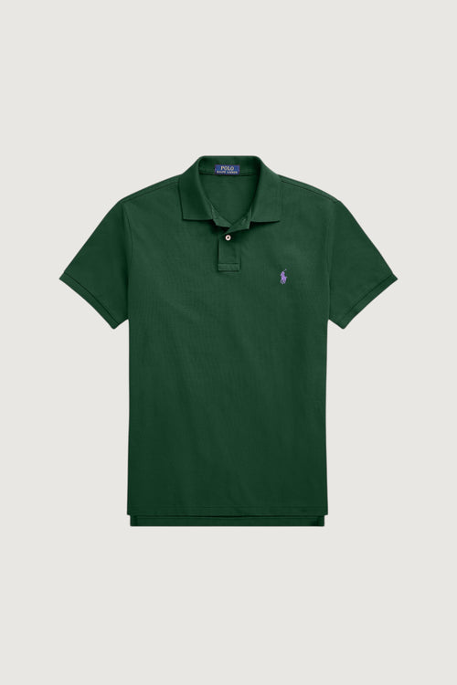 POLO RALPH LAUREN UOMO-710795080 002-Polo in piqué Slim-Fit