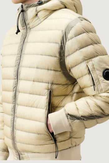 CP COMPANY-21CMOW751A110416A 120-DD SHELL HOODED LENS DOWN JACKET 