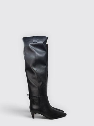 MICHAEL KORS-40F6DNMB5L 001-DANIELA KITTEN BOOT