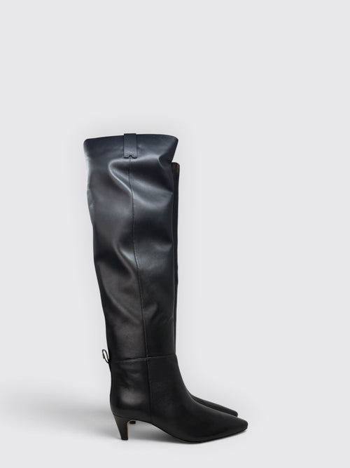 MICHAEL KORS-40F6DNMB5L 001-DANIELA KITTEN BOOT
