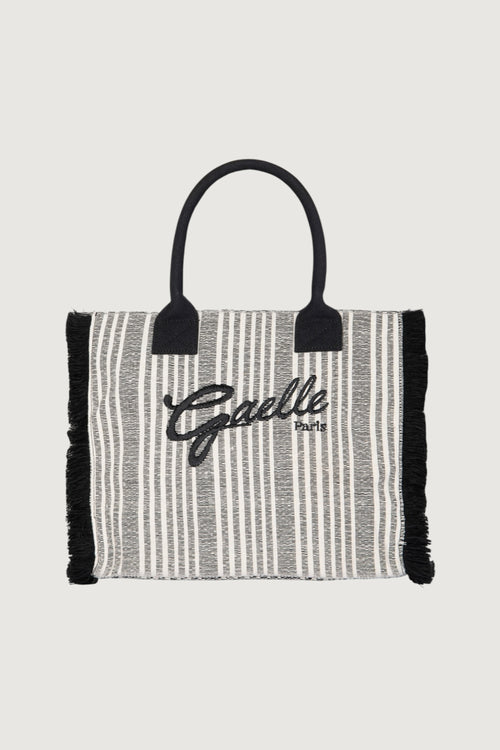 GAELLE-GAACW03190 NE01-MAXI SHOPPER RICAMO FIRMA