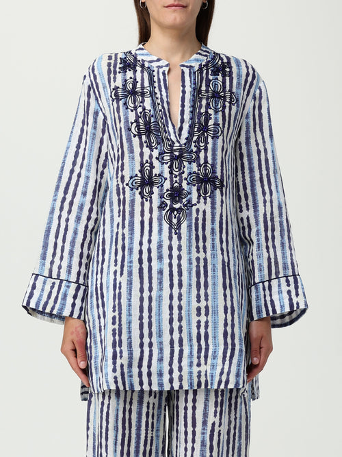 Camicia caftano washed