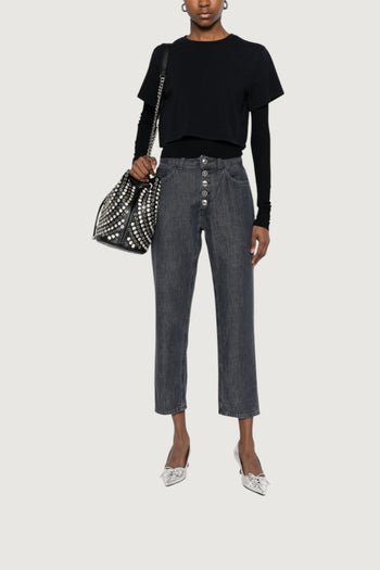 DONDUP-DP268BDFE330DLZ7 999-JEANS KOONS BOTTONE GIOIELLO