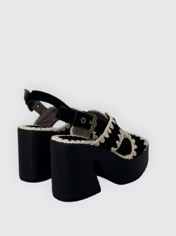 MOU-MU.SW721002A BKWH -RAFFIA PLATFORM