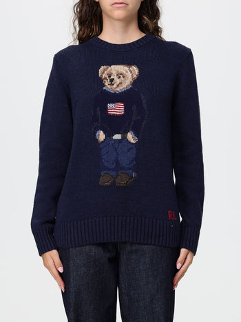 POLO RALPH LAUREN DONNA-211927070 001-BEAR PULLOVER 