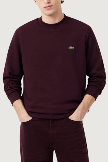 LACOSTE-SH9801 3KE -Felpa in tessuto felpato classic fit