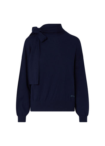 LIU JO WHITE-WF6445MA16R 93922-MAGLIA CHIUSA M/L C/ FUSCIACCA