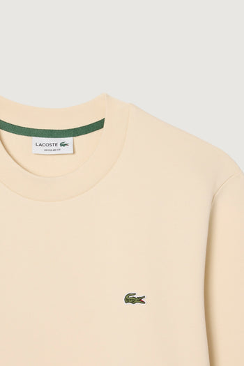 LACOSTE-SH9801 056-Felpa in tessuto felpato classic fit