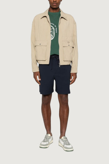 MAISON KITSUNE'-QM01401WC5082 0413-ELASTICATED SHORTS