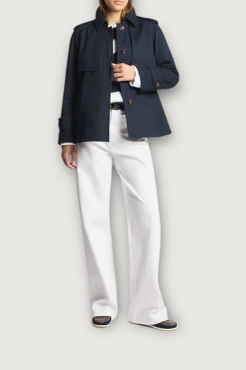 Cappa trench finta inglese+ricamo - 4