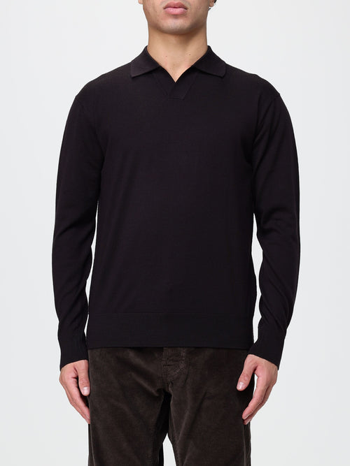 PAOLO PECORA-A011F001 2358-POLO SWEATHER