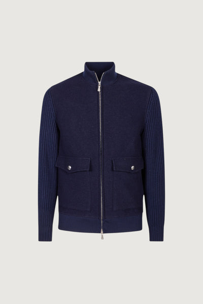 ELEVENTY-N75GBTN10TES0N275 19-11-GIUBBINO FULL ZIP 