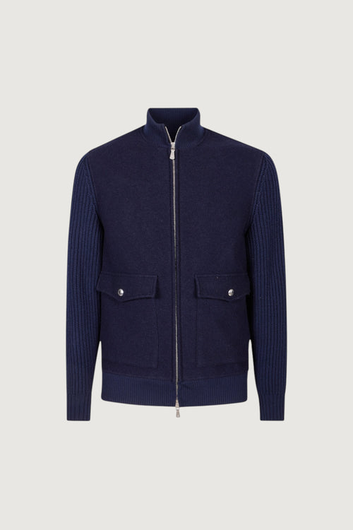 ELEVENTY-N75GBTN10TES0N275 19-11-GIUBBINO FULL ZIP 
