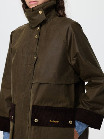 BARBOUR-LWX1570 SN91-KIRKLESS WAX JACKET 