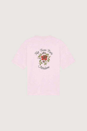 DRòLE DE-JTS210CO002 LPI-T-Shirt Slogan Rose