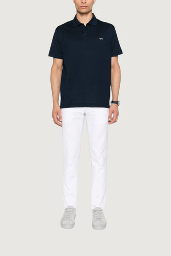PAUL&SHARK-99311001 013-POLO CON POLSINI IN DOUBLE PIQUET