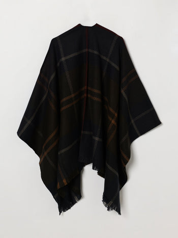 BARBOUR-LSC0502 TN43-BLAIR TARTAN SERAPE   