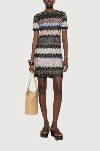 MISSONI-DS26SG1OBR014W SM9YN-SHORT DRESS