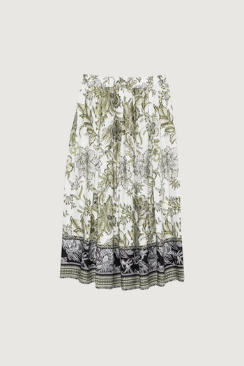 FAY-NXW92525500ZGI 7D51-GONNA LUNGA CON ELASTICO IN VITA
