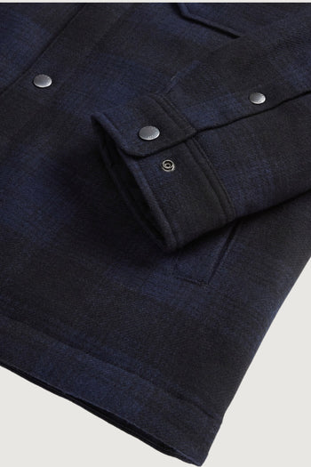 WOOLRICH-CFWOOS2018MBUT3046 3983-WOOL CHECK ALASKAN SHIRT 